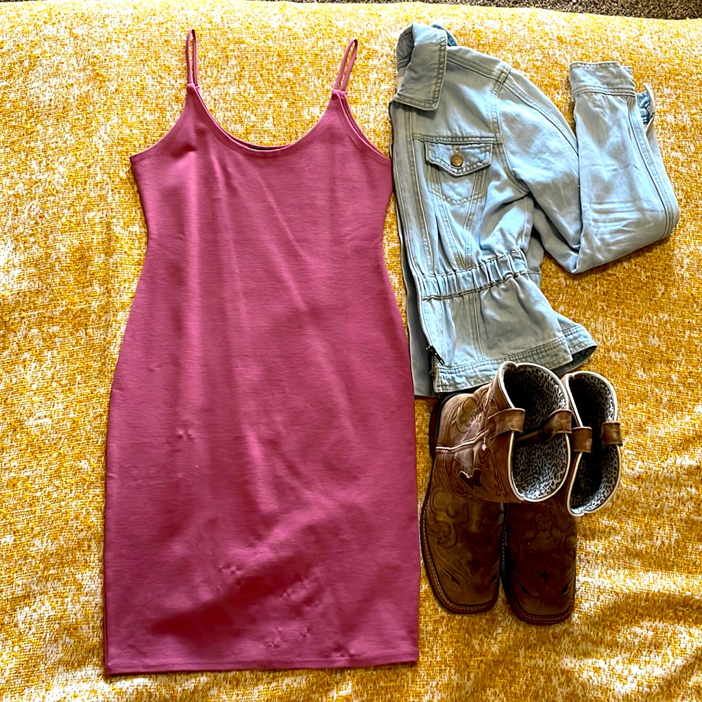 Popular 21 Medium Spaghetti Strap Body Con